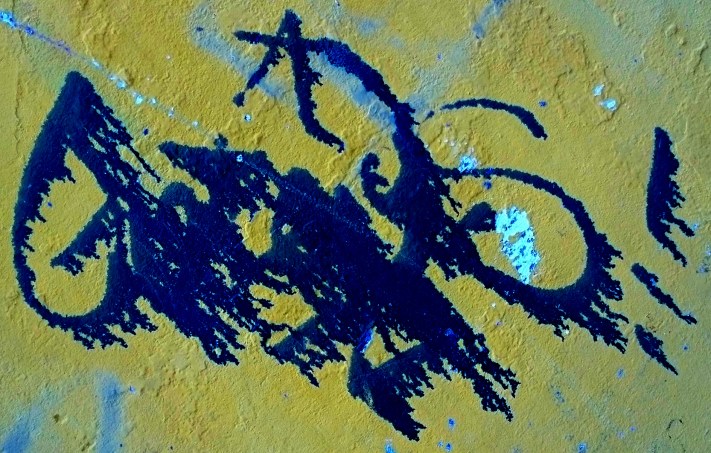 InformalismoGrafitiAzul